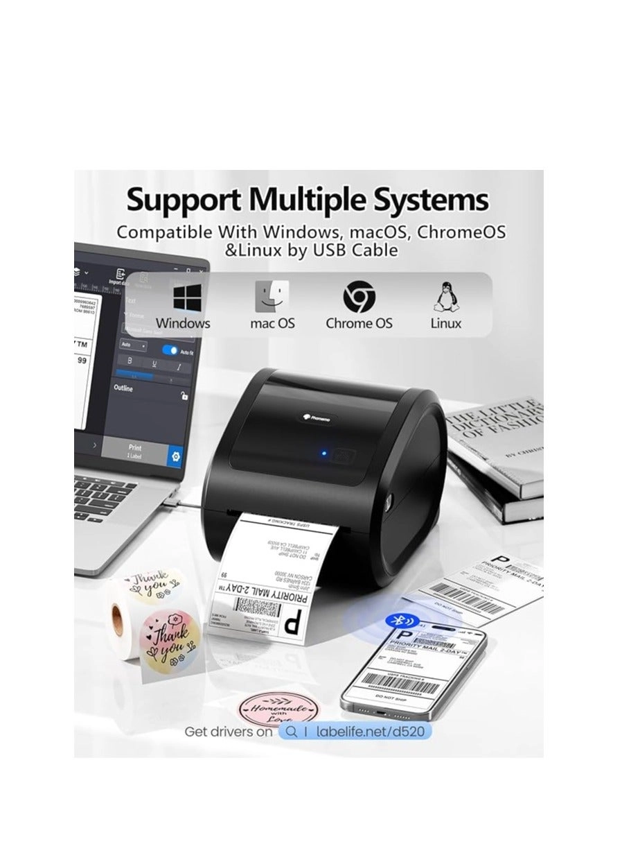 D520BT - Bluetooth thermal 117 millimeter