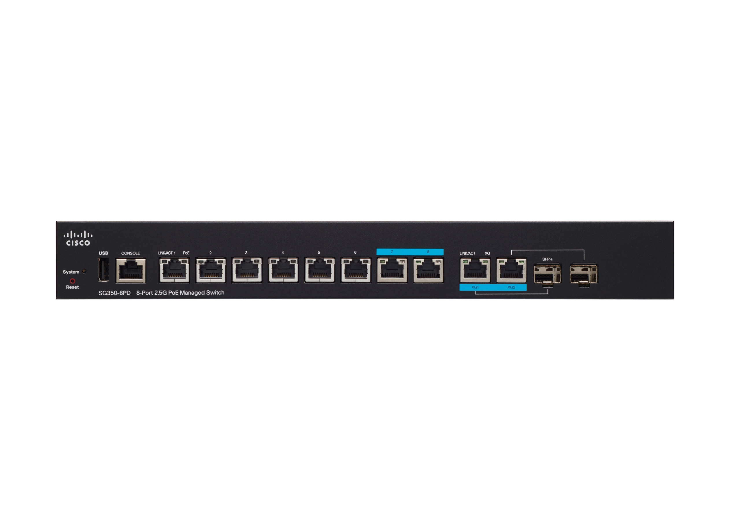 SG350X-8PMD 8-Ports