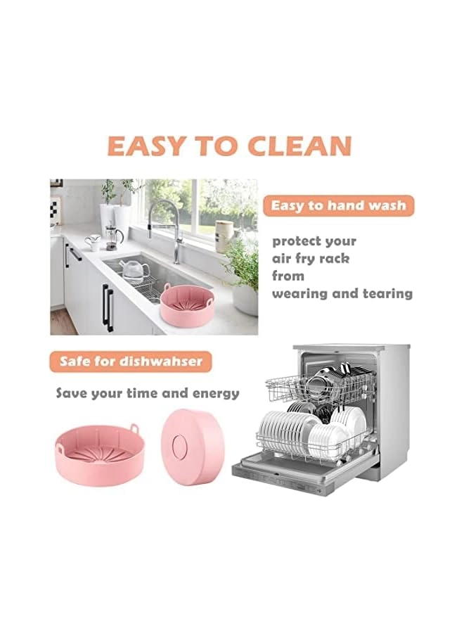 Air Fryer Silicone Pot - silicon 1 x Silicone Air Fryer
