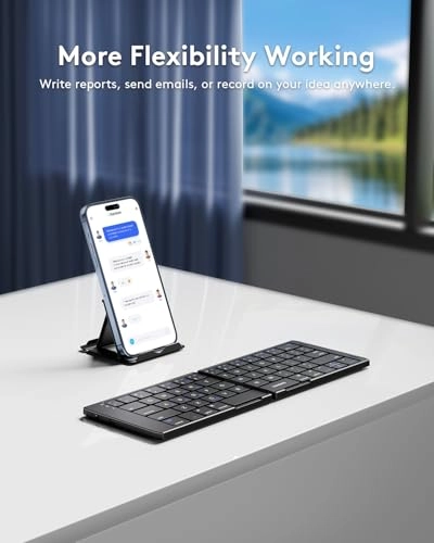 Foldable Bluetooth Keyboard - EN Wireless