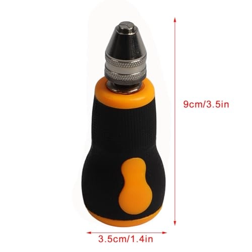 Portable Micro Hand Drill - 10 Twist Drill Bits 0.8-3.0mm