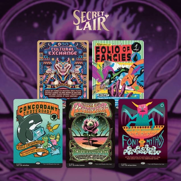 Wizards of the Coast Secret Lair x KEXP: You are Not Alone - 5pcs