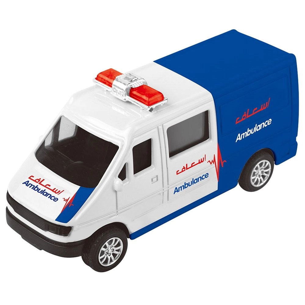 Vroom Vroom Diecast Ambulance - 1:43