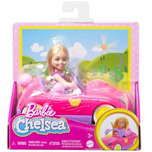 Chelsea Doll & Bear Vehicle Playset - Ages 3+