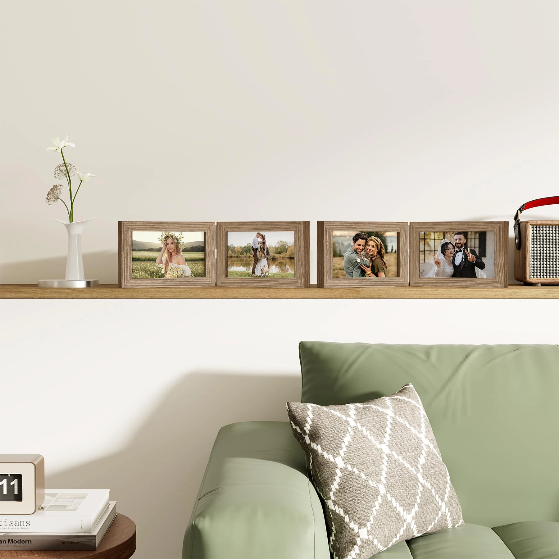 Double 6x4 Picture Frame
