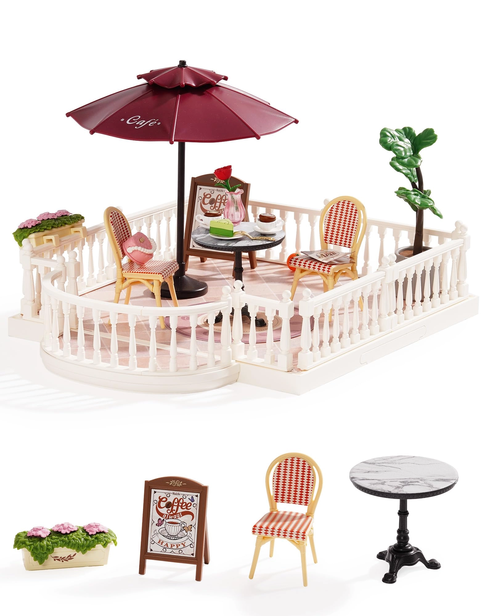 Rolife Super Creator - Chic Café Terrace