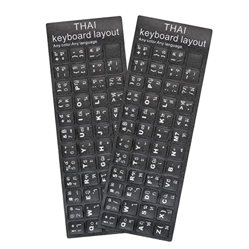 Thai Keyboard Stickers