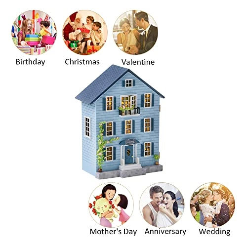 3D Wooden Puzzle Bookshelf Insert - Library of Books 1:24