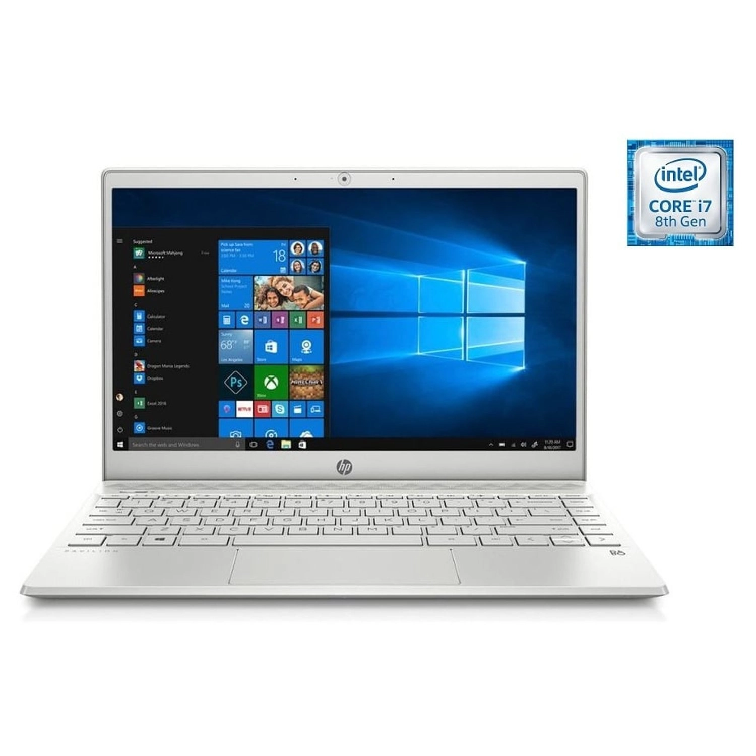 Pavilion 13-AN0007NE - 13.3'' Core i7 8GB DDR4 256GB