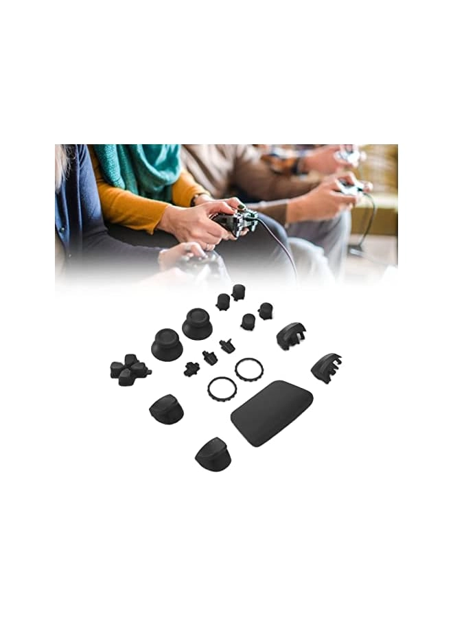 Game Controller Buttons - ABS Black