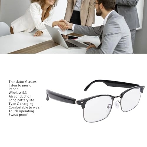 AI Smart Glasses - 100+ languages Bluetooth 5.3