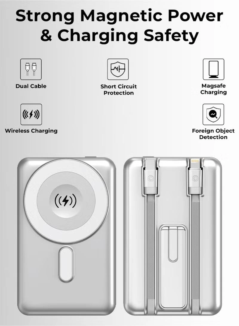 MagSafe Wireless Power Bank - 5000mAh 20W Fast Charging