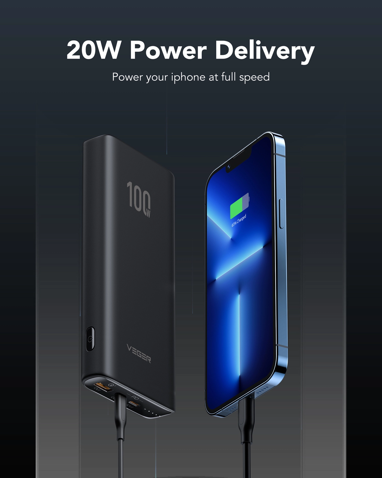 Power Bank - 20000mAh