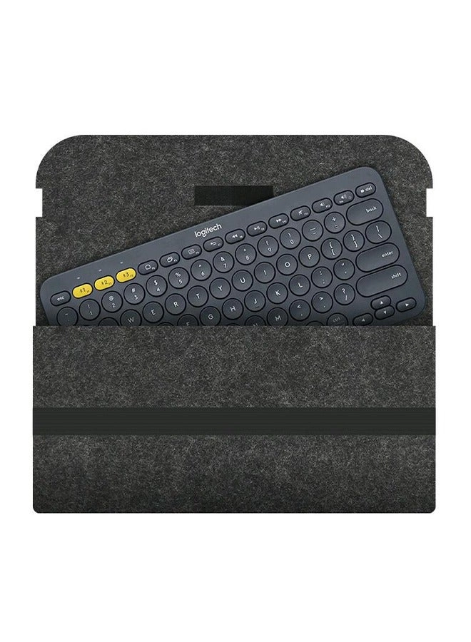 HY Felt keyboard cover - Dark gray Portable
