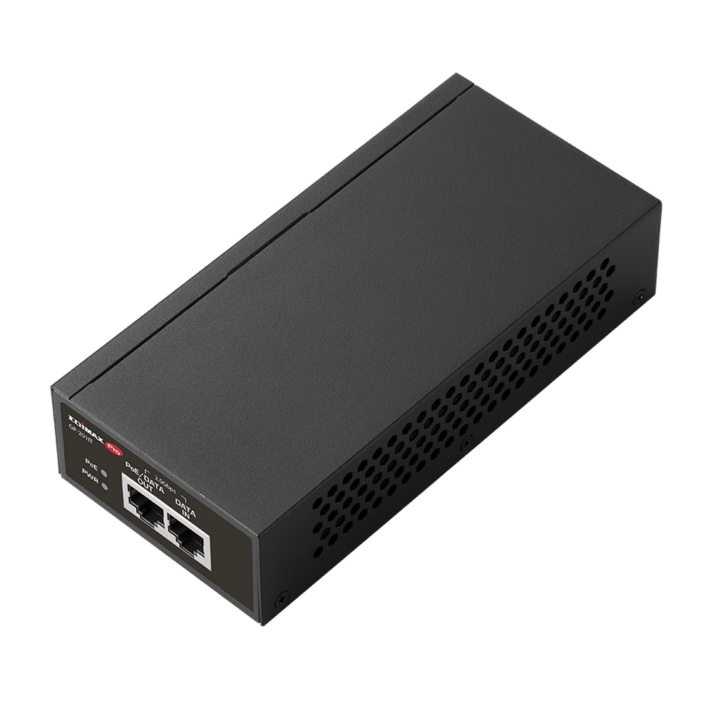 GP-201IT - 30W 1 IEEE 802.3af IEEE 802.3at IEEE 802.3bt 2.5 Gigabit