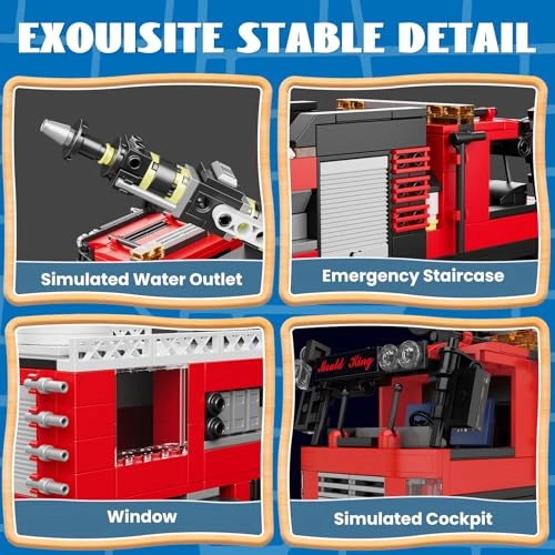 City 24094 - Fire Engine 752pcs