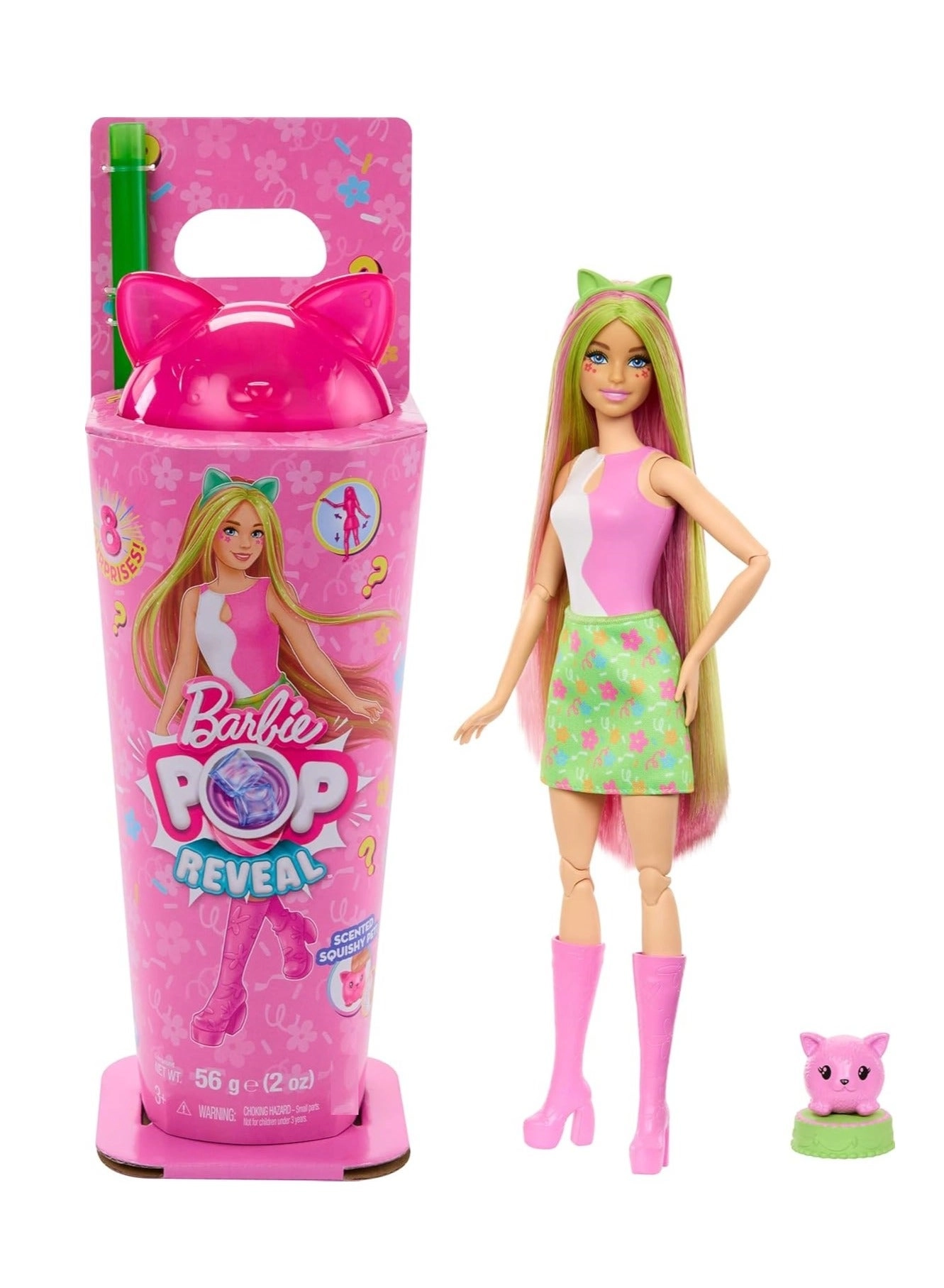 Barbie Pop Reveal Shakes Series - 8 Surprises Scented Ages 36+