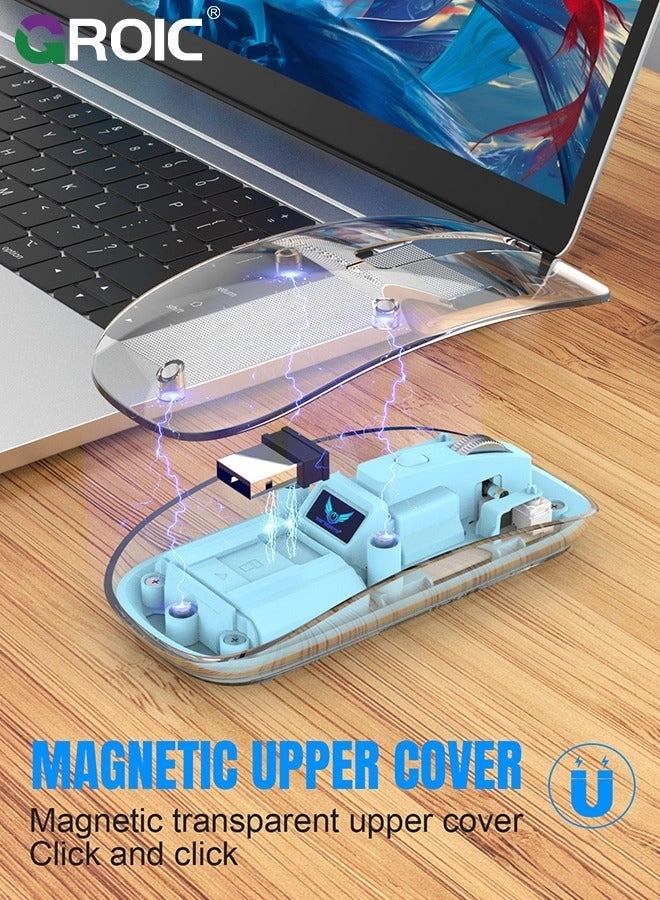 LED Slim Silent Mouse - Wireless