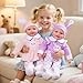 Twin Baby Dolls - 17 silicone vinyl Girl and Boy Newborn RabbitThemed Outfits Ages 3+