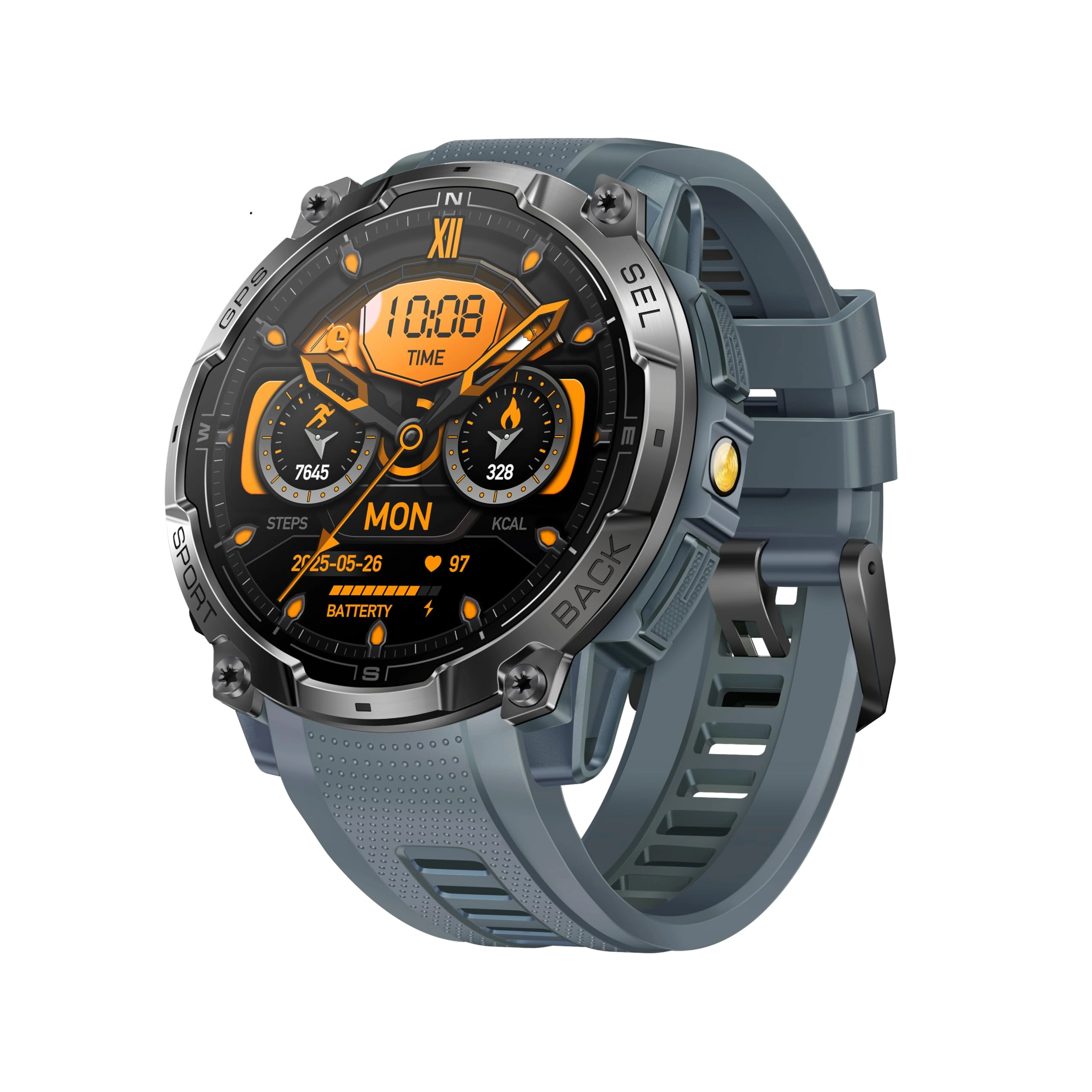 Rugged Military Smart Watch