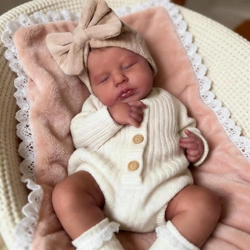 LOULOU Reborn Baby Doll - 20 Inch Vinyl Girl Ages 3+