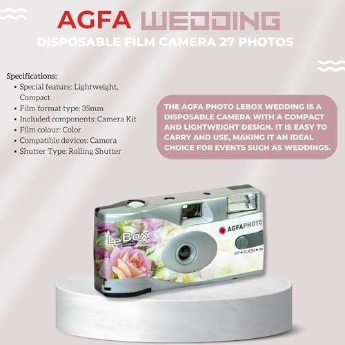 LeBox - 10x 27EXP 35mm + Photo Album + Photography Tips Card + Lens Cloth - Microfibre