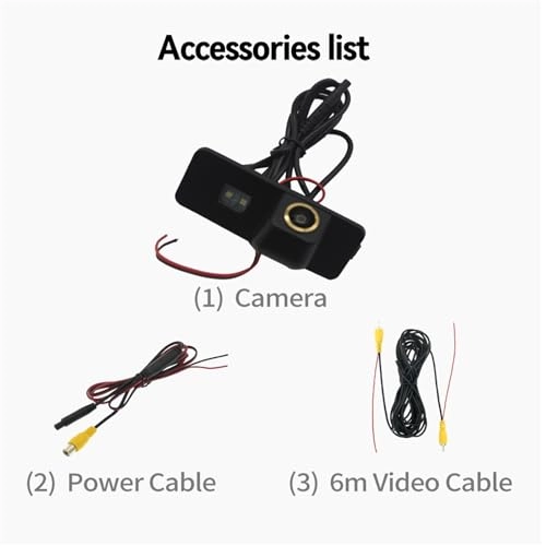 Rear View Camera - Night Vision Wire 480 TV lines