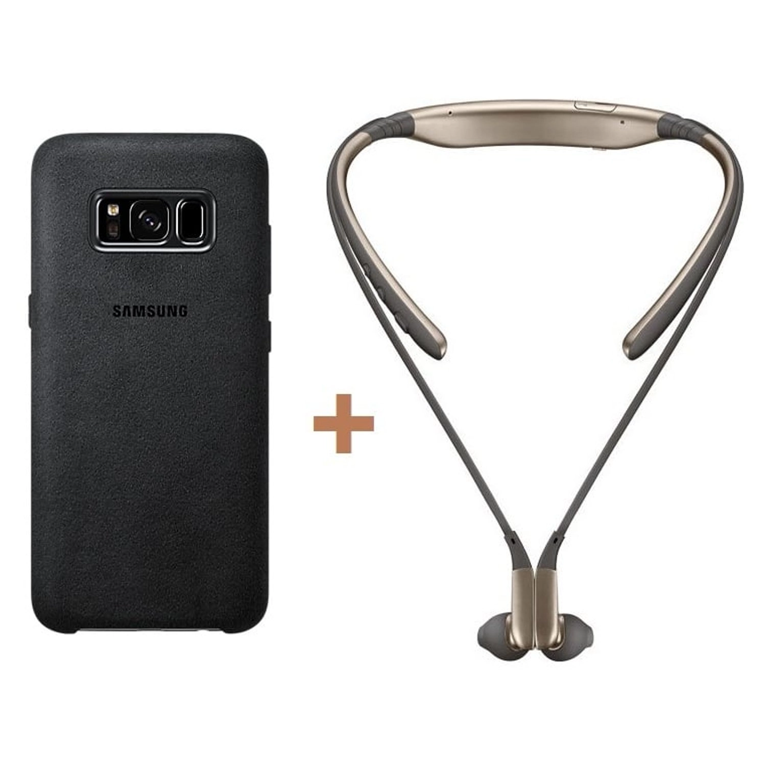 Samsung Alcantara Case Back Case for Galaxy S8+ + Level U