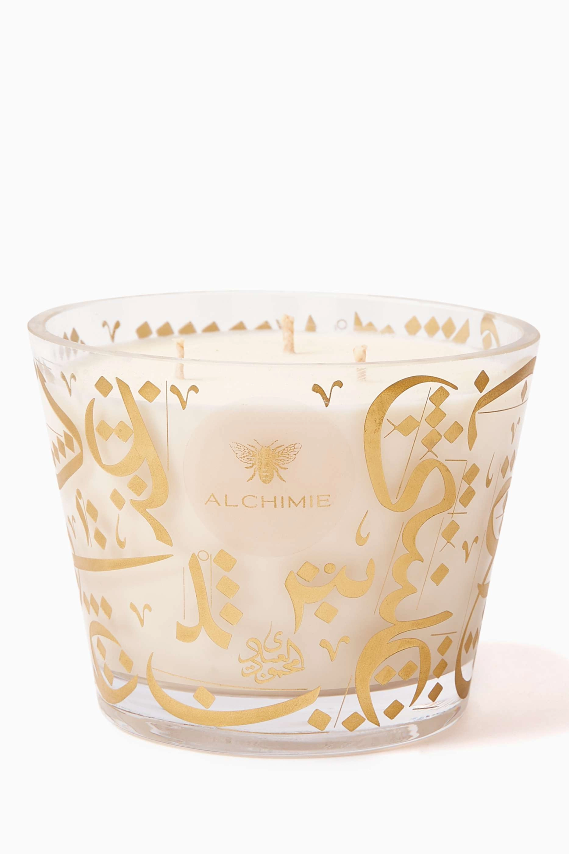 Alchimie Fragrances Artiste Collection Candle - Oud Amber Patchouli Cedar Wood Musk Vanilla Vetiva