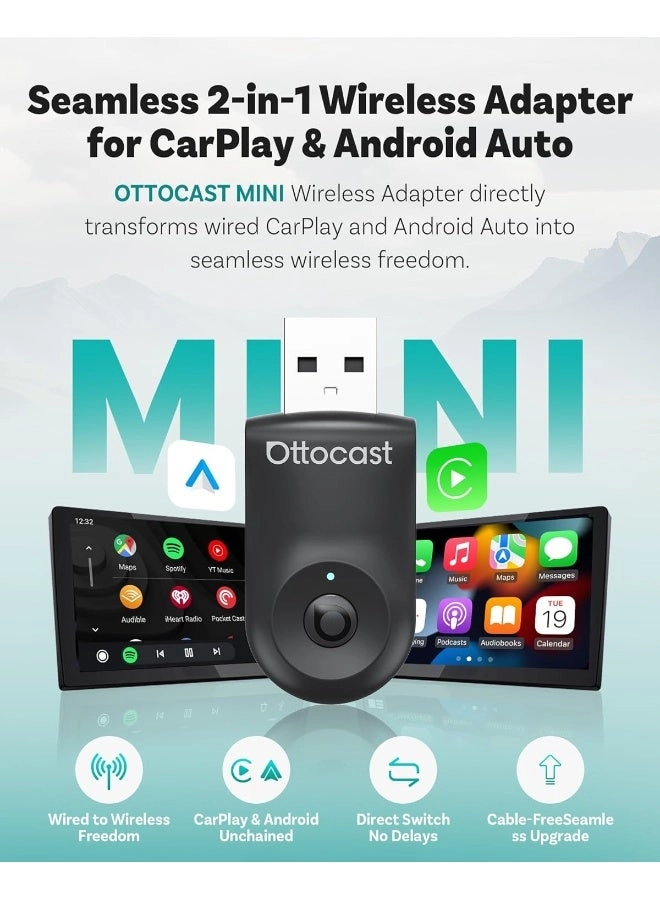 Mini 2025 - Wireless CarPlay Android Auto USB