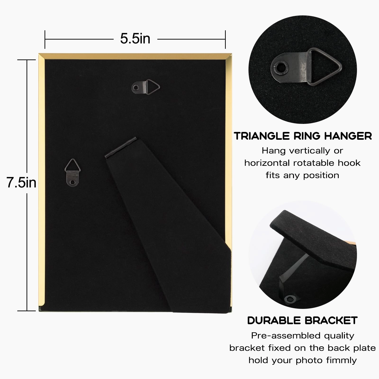 Enamel Picture Frame - 5x7 Set
