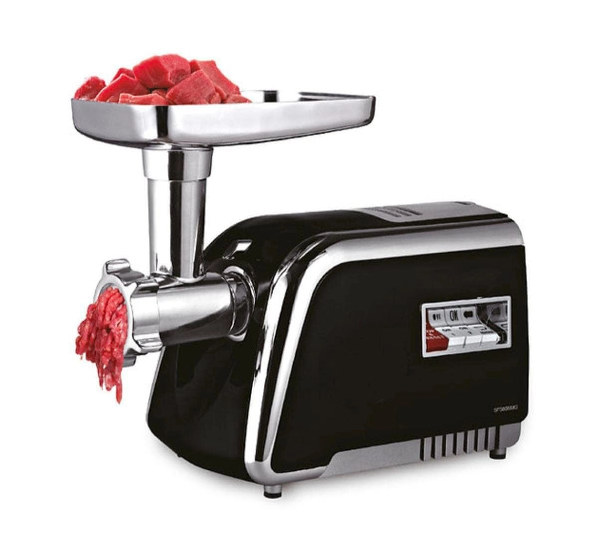 Powerful Meat Grinder - Stainless Steel Blades 4 Cutting Plates 5MM 7MM