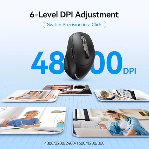 3-Device Wireless Mouse - Bluetooth UAB A