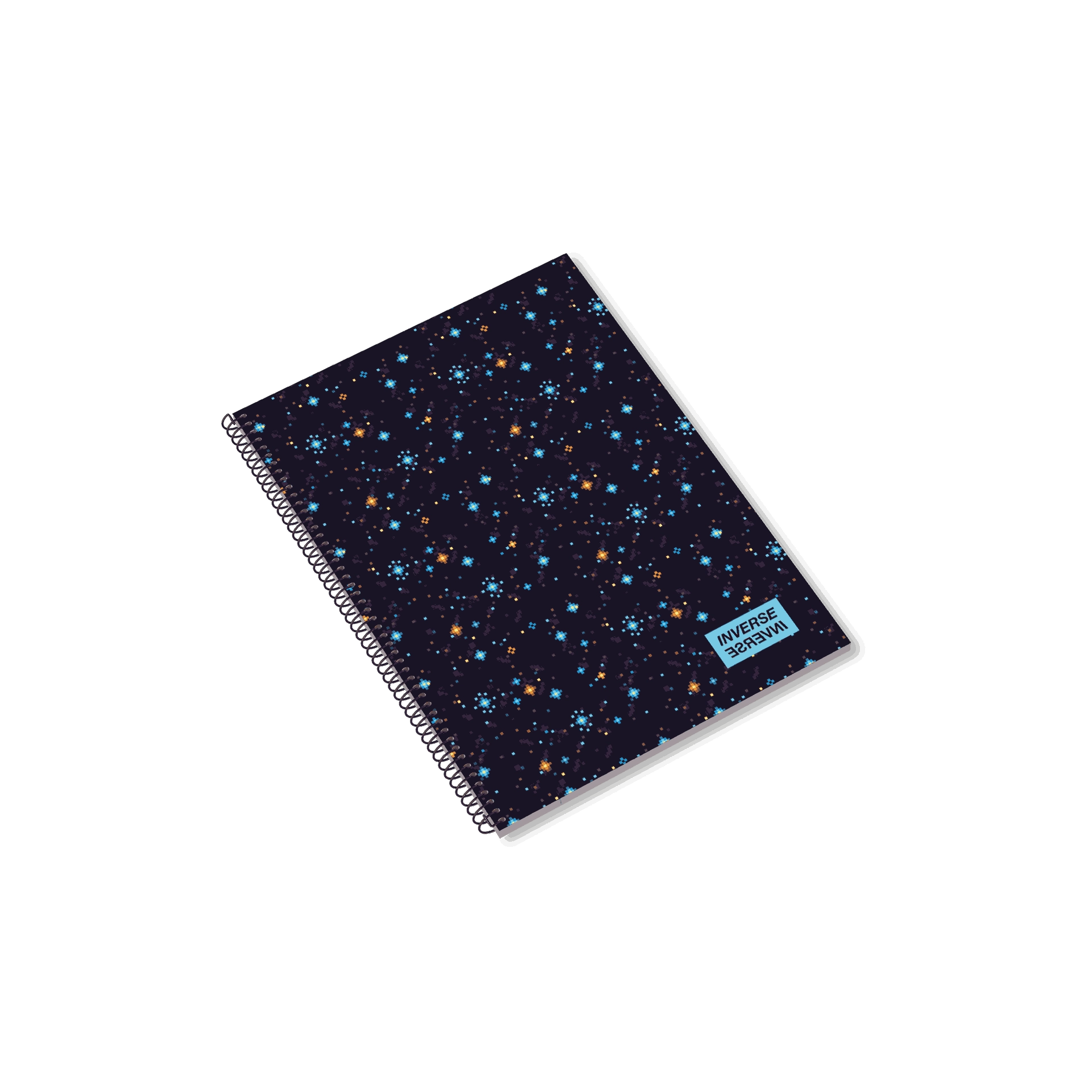 Inverse Teen A5 Spiral - 80 Sheets