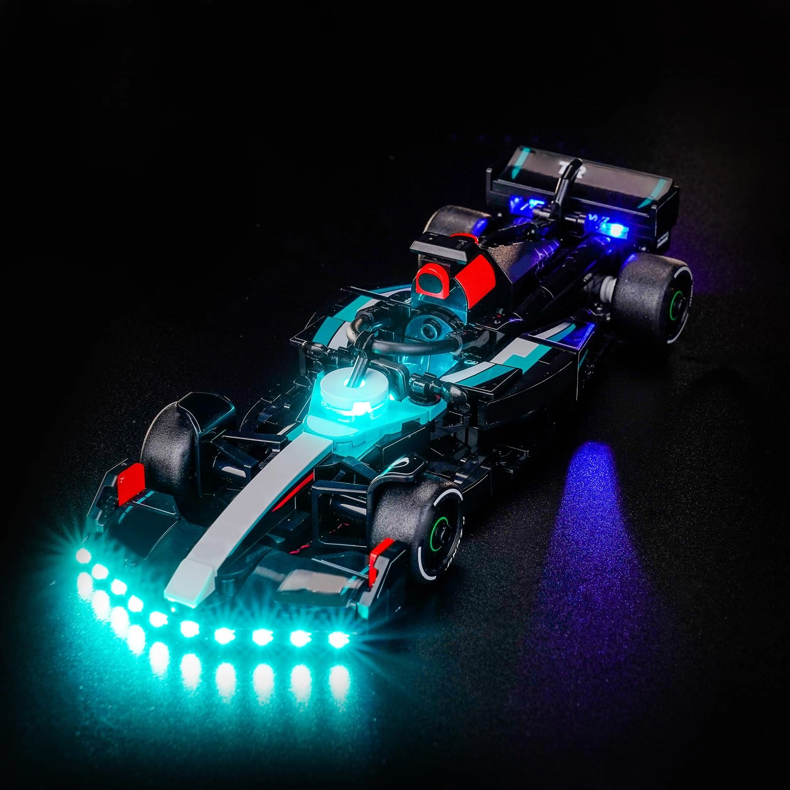 BrickBling LED Light Set - Compatible with 77244 Mercedes-AMG F1 W15 Race Car USB Battery Powered