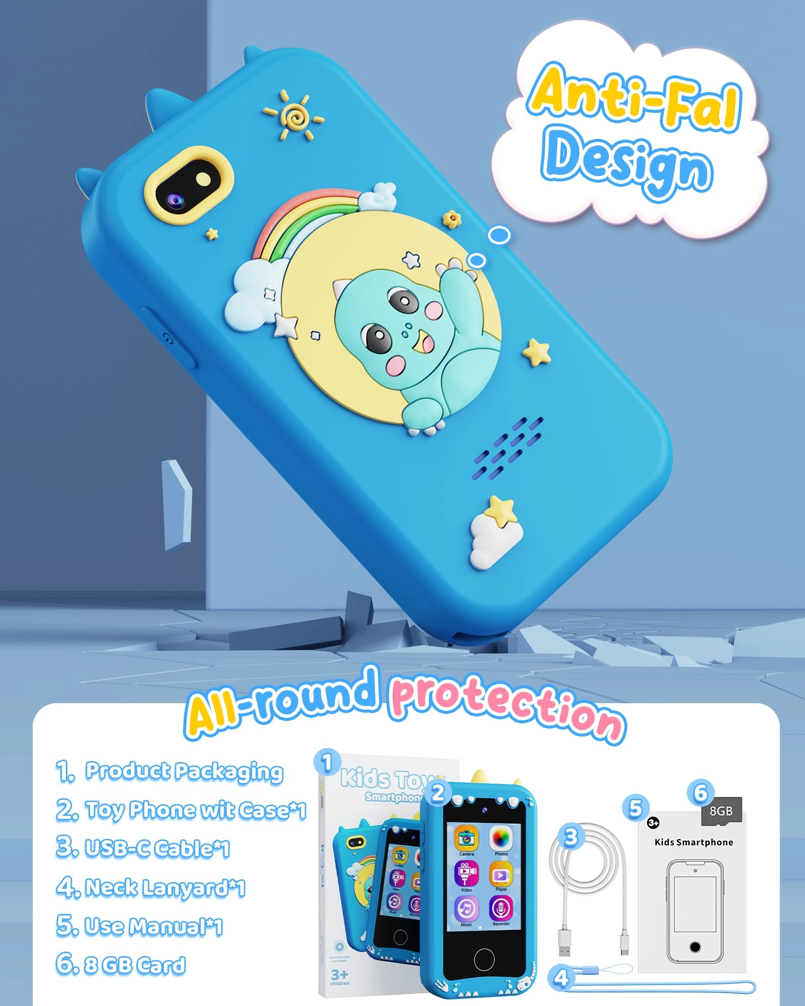 Kids Smart Phone Toy Dinosaur - 3 years+