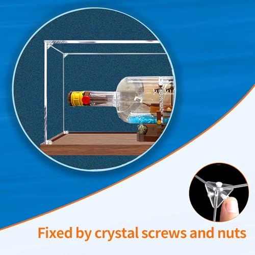 Acrylic Display Case - Transparent 35 x 15 x 15 cm Compatible with 21313