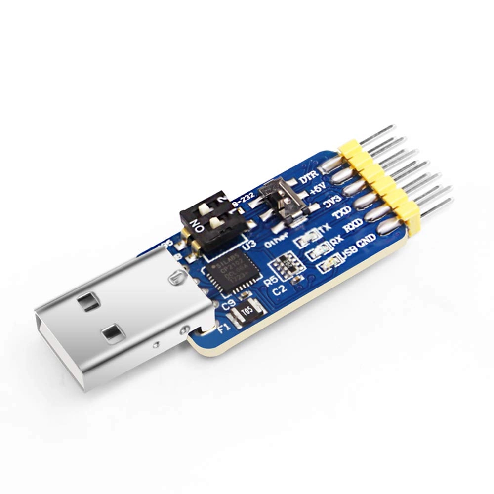 WITMOTION UART USB to Serial Converter - 6-in-1 USB to TTL/RS485/232 CP2102