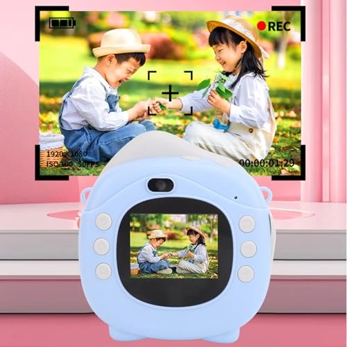 Kids Digital Camera - 12MP 2.4 Inch HD Screen Instant Print
