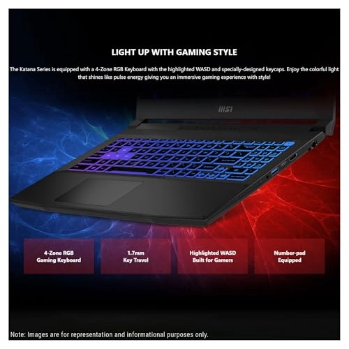 Katana 15 - 15.6'' Core i7-13620H 16GB DDR5 1000GB SSD