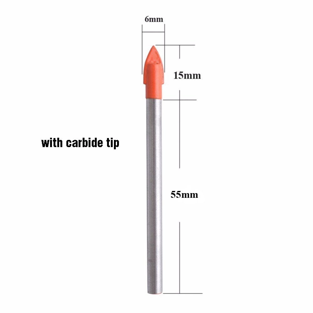 Drill Bit Set - carbide 10 Pieces 6mm
