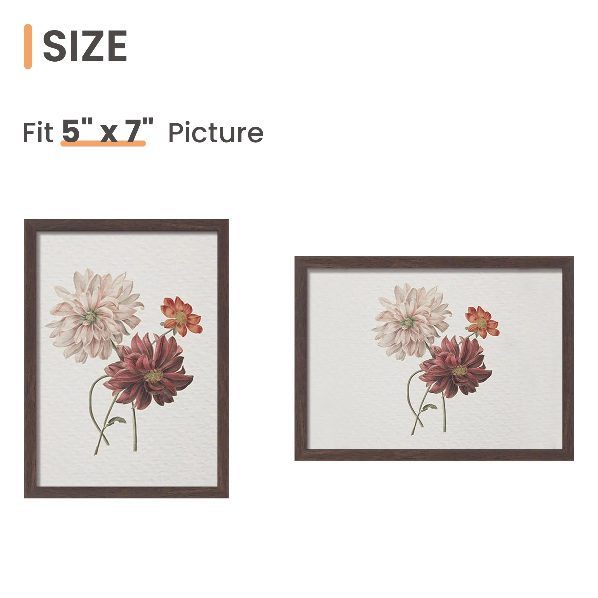 7x5 photo frames - 12.7x17.78cm