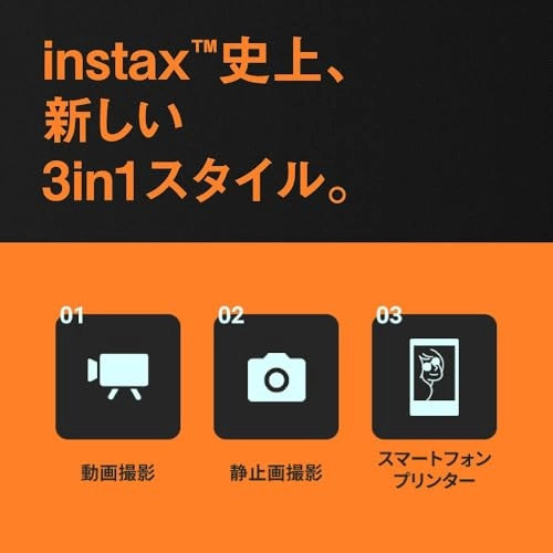 Mini EVO - Hybrid Instant Camera USB-C Black