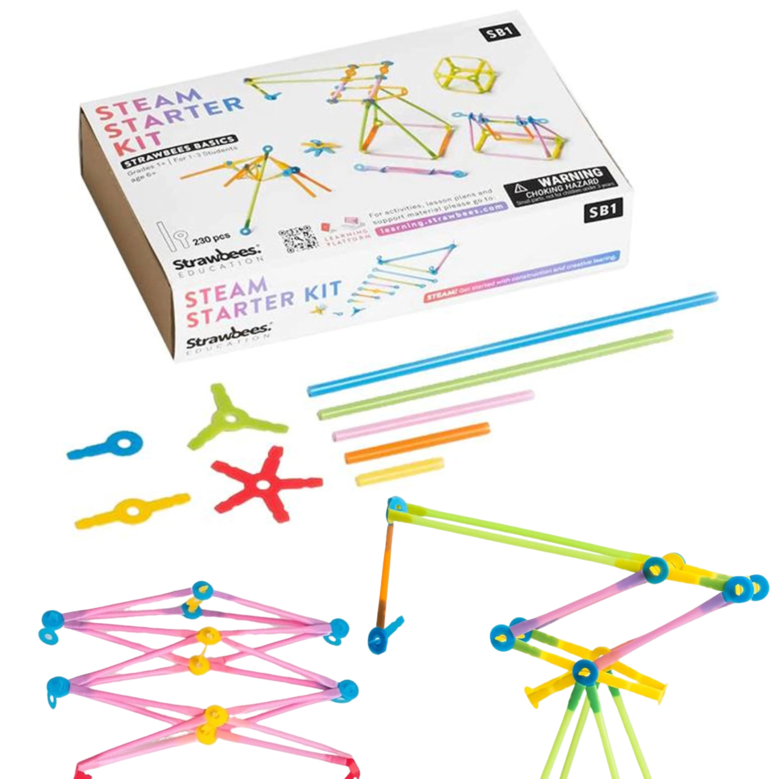 Strawbees STEAM Starter Kit - 6 months and up 230 piece(s)