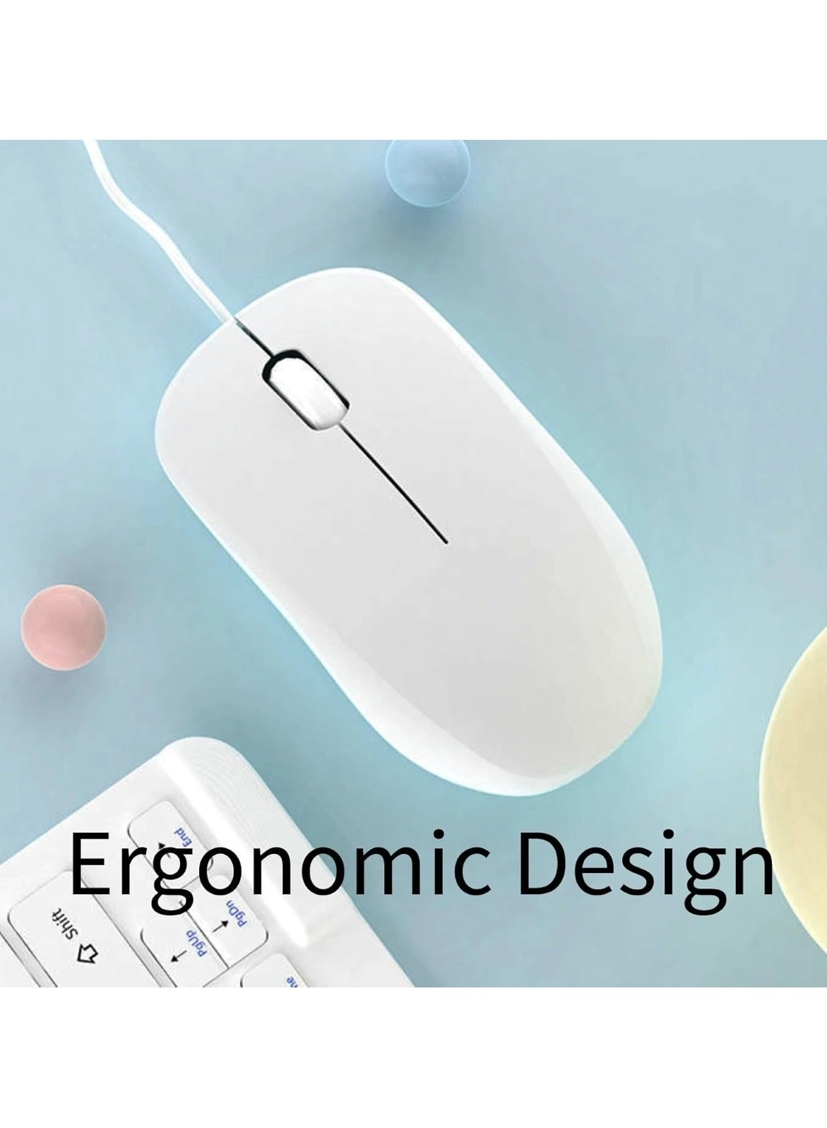 PG Wired Optical Mouse - Wired