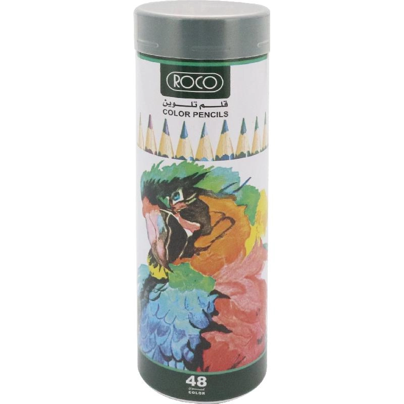 Roco Color Pencil Set - 48 Pieces