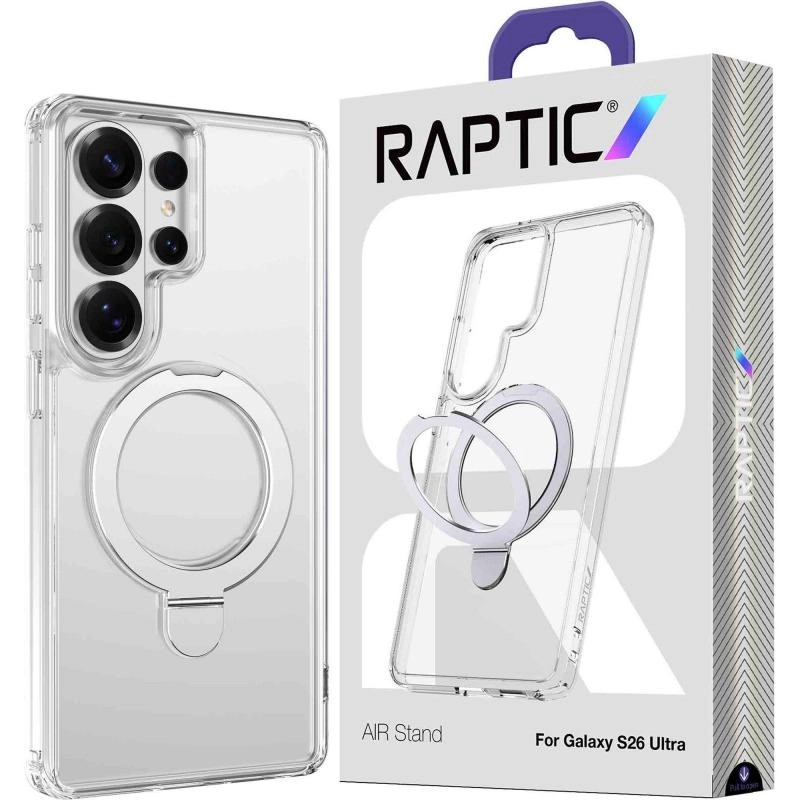 Raptic Air Stand Back Cover Mobile Case with MagSafe for Samsung Galaxy S26 Ultra