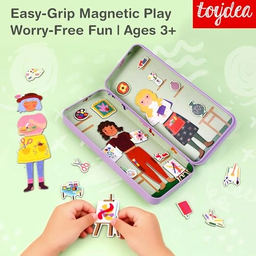 Magnetic Puzzle Box Artist - 3 years+ 30 pieces