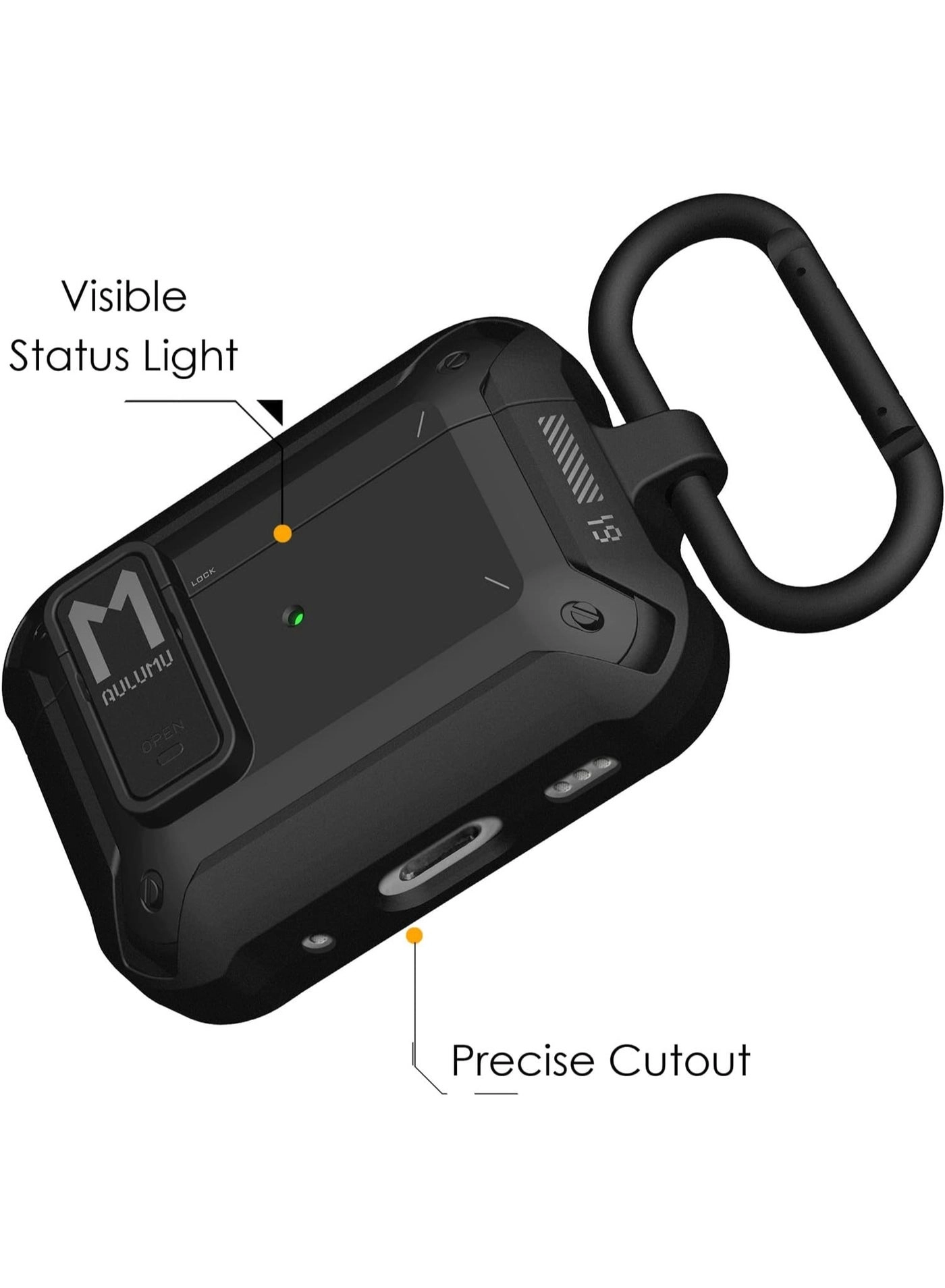 A19 AirPods Pro Case - Lock Carabiner