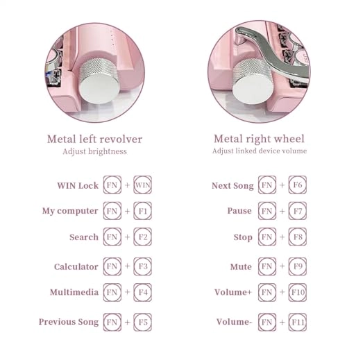 LED Backlit Retro Mechanical Keyboard - Bluetooth